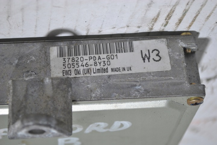 фото №6, Комп'ютер двигуна honda accord vi 37820-pda-g01