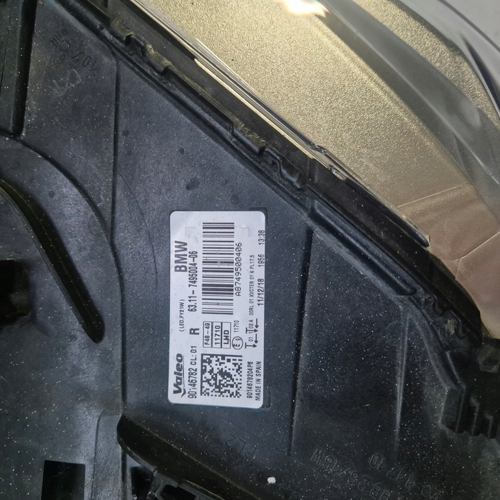 фото №7, Bmw x1 f48 повний led лампа права 63.11-7495004-06