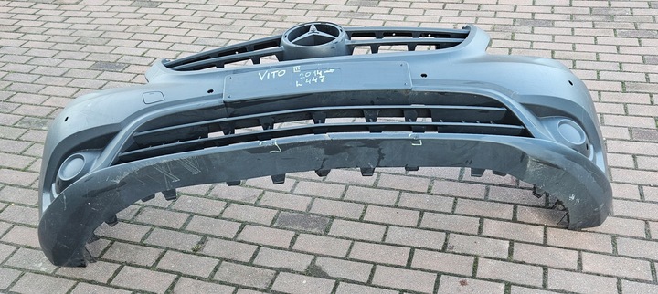 фото №15, Mercedes vito w447 14-19 бампер переднее перед