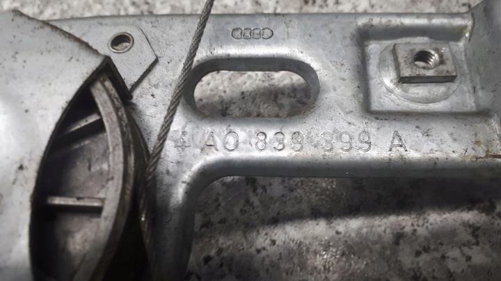 фото №9, 4a0839399a механизм стёкла левый зад audi a6 c4