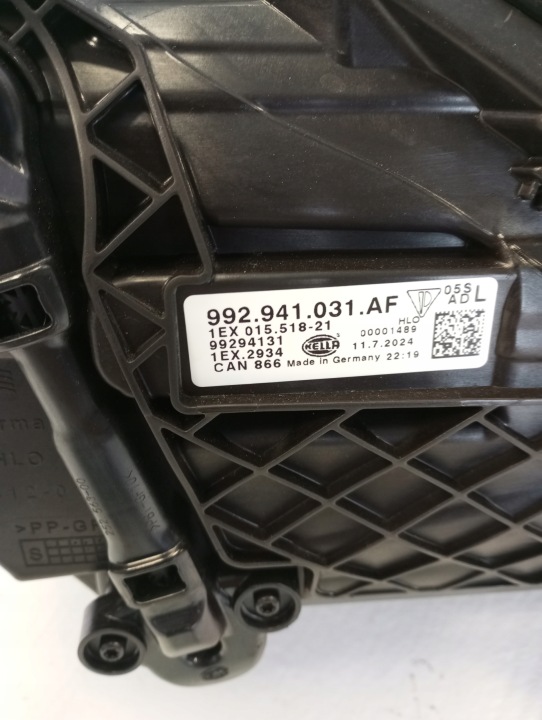 фото №6, Фара повний led matrix porsche carrera рестайлінг 992941031af