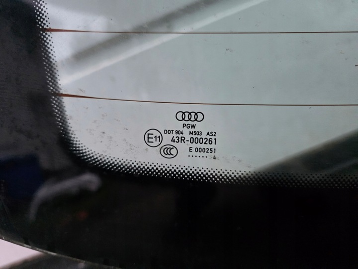 фото №6, Стекло зад задняя кузовная audi a6 c7 4g sedan 2014