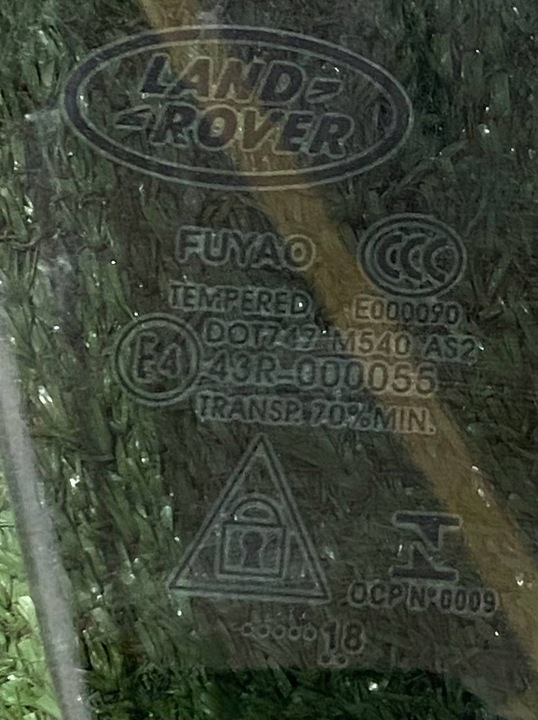 фото №11, Скло двері передня права land rover l550 fk72-21410-ab