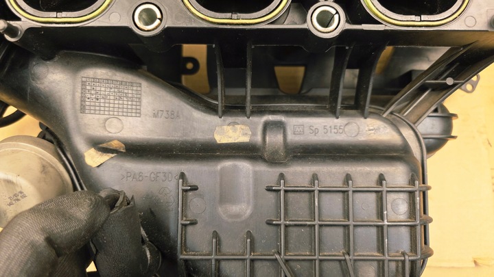 фото №12, Ford fiesta mk6 v 2.0 16v n4jb st 150 2005 - 2008 r колектор всмоктуючий впускний