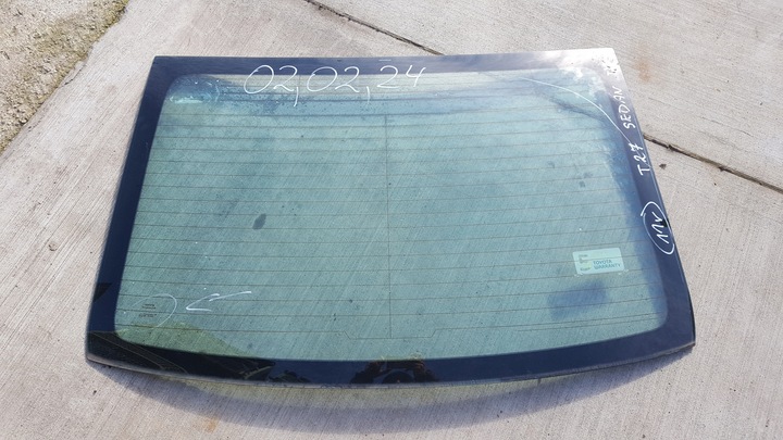 фото №1, Toyota avensis t27 sedan 2011r стекло зад задняя