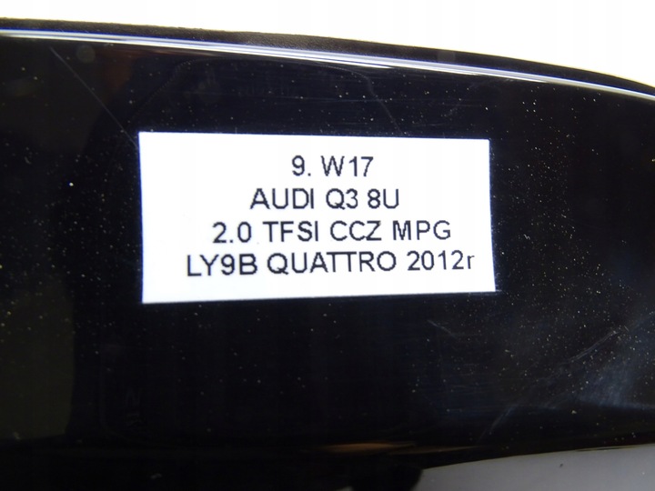 фото №11, Крышка заливка топлива + крышка audi q3 8u ly9b 8u0809906b