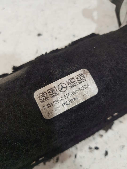 фото №12, Шланг повітря a6540980207 mercedes sprinter gla glb 2.0 cdi 654920