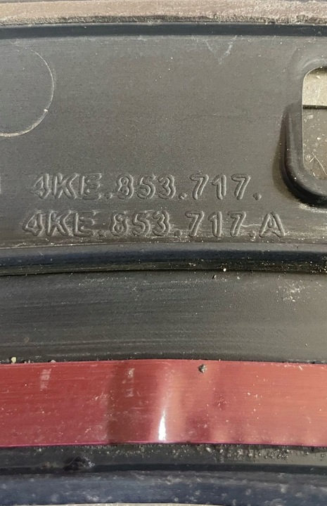 фото №12, Планка накладка крила ліва перед 4ke853717 audi e-tron