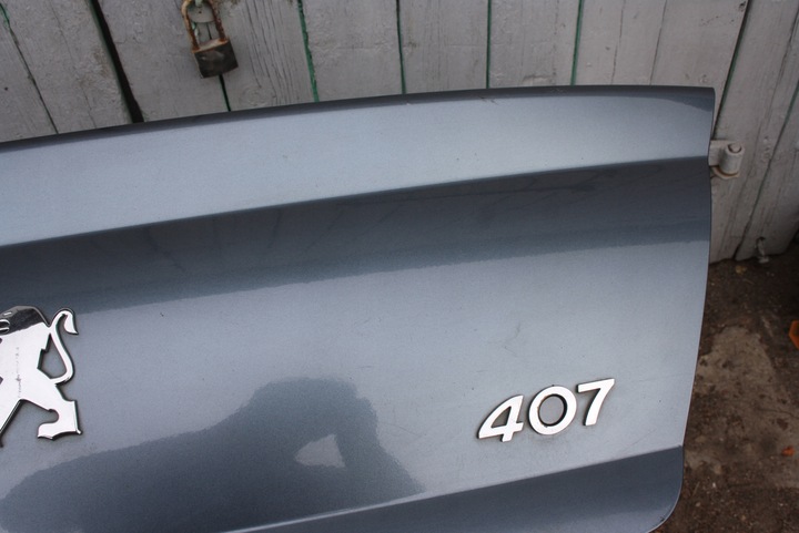 фото №6, Peugeot 407 sedan кришка багажника lak ezwd