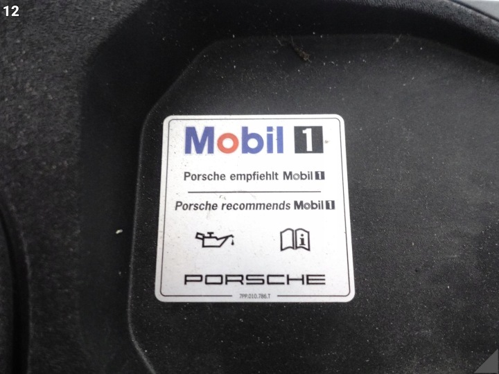фото №13, Porsche 911 992 19- верхня захист кришка двигуна вентиляторів 3.0 s зад