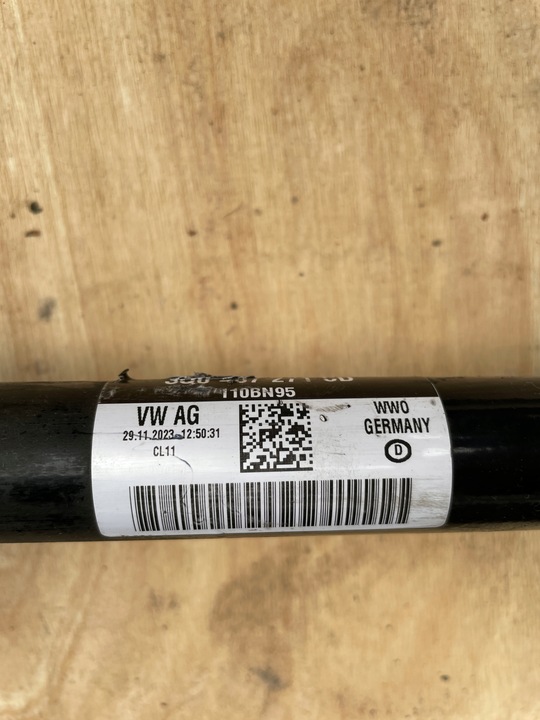 фото №5, Vw tiguan 23r піввісь ліва 3q0 407 271 cd