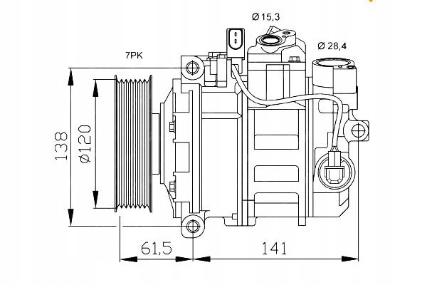 фото №10, Компресор кондиціонера vw a8 quattro 02-