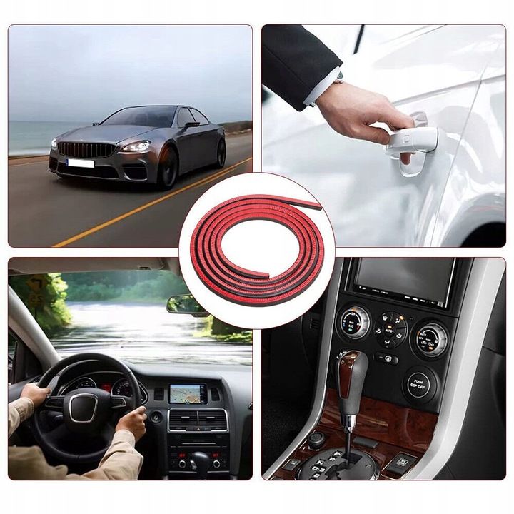 фото №12, Захист краю авто, прокладка гумова do двері