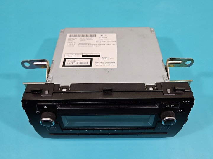 фото №5, Радио заводские toyota auris ii 86120-02880 радиопроигрыватель