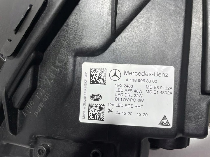 фото №16, Mercedes cla w118 performance лампа ліва права