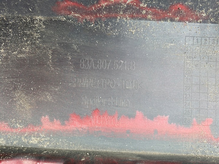 фото №12, Audi q3 83a s-line бампер задній зад 83a807521b