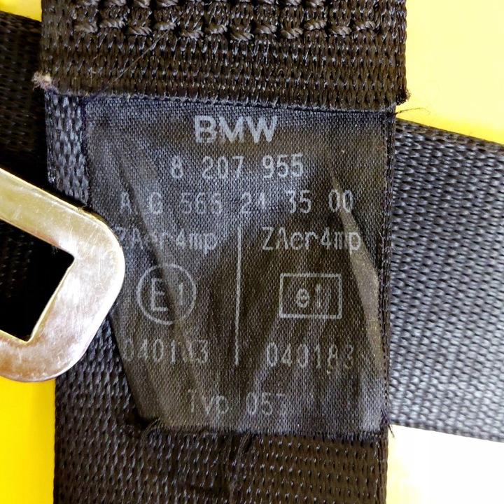 фото №8, Pas безопасности левый перед bmw 3 e46 5d 040183 nr1139