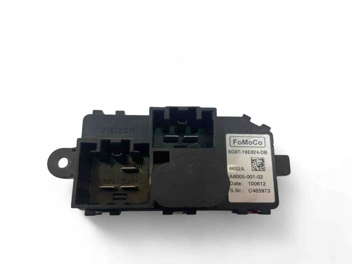 фото №7, Резистор silnika/wentylatora вентилятор нагревателя ford kuga ii dm2