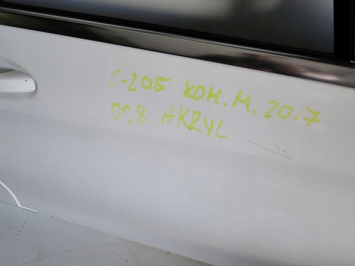 фото №9, Mercedes c клас w205 205 двері праві передні задні акрил