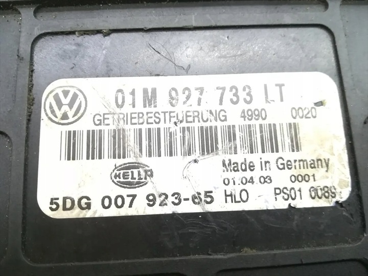 фото №10, Vw golf блок керування / модуль коробки коробки передач 2.0 бензин 85kw 115 hp 1999