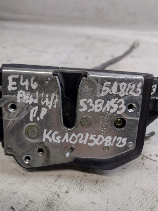фото №6, Замок дверь переднее правые bmw e46 sedan 7pin
