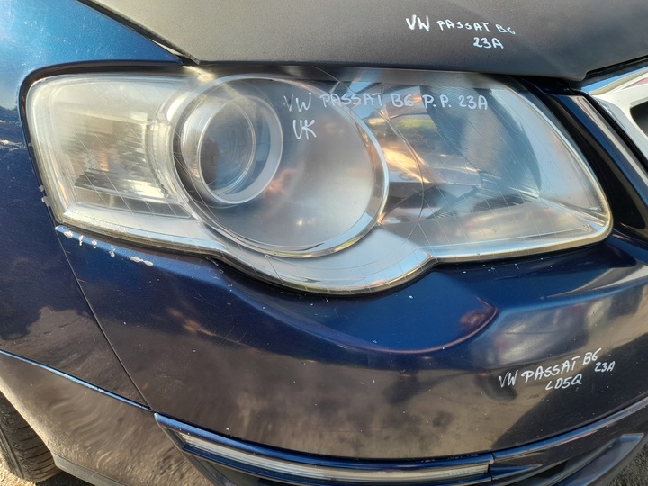 фото №6, Vw passat b6 лампа правый перед правая передняя uk