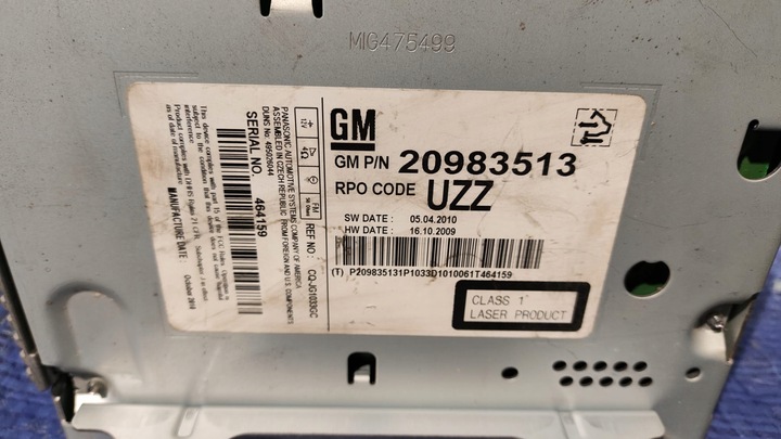 фото №9, Радіо cd400 панель повітропровід комплект набір opel insignia a