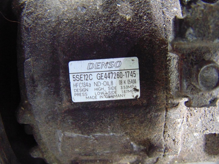 фото №5, Компрессор кондиционера avensis t25 ge447260-1745