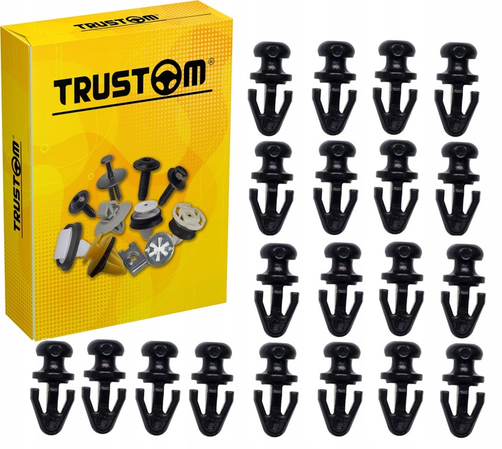 фото №1, 20x кліпса планки порогової порога do ford mondeo 1 mk2 mk3 mk4 galaxy s-max