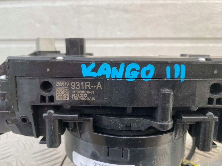 фото №6, Renault kangoo iv перемикач комбінований підкермові важелі стрічка 2022r 255679931r