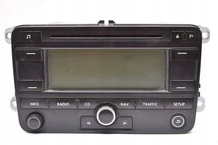 фото №1, Радіо радіопрогравач cd навігація 1k0035191e vw passat b6 05-10