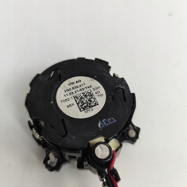 фото №5, Skoda enyaq iv 2022 ліва сторона динамік двері задніх