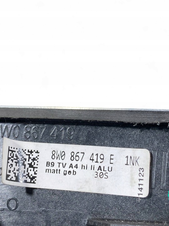 фото №9, Audi a4 s4 b9 8w обшивки / обшивка двері задніх