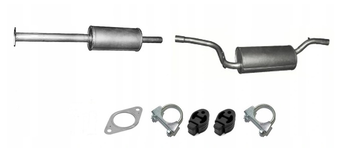 фото №1, Глушители ford focus mk3 poj.1,0 ecoboost +набор