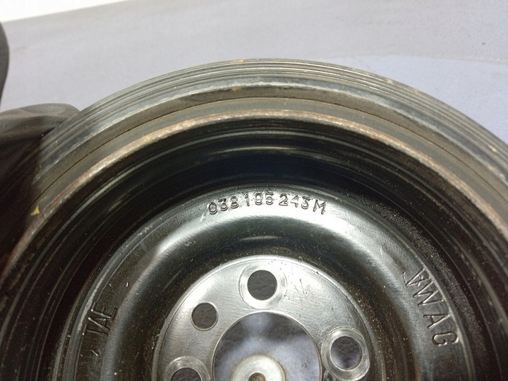 фото №5, Audi q5 8r a4 b8 2.0 tdi колесо ременное вала глушитель колебания