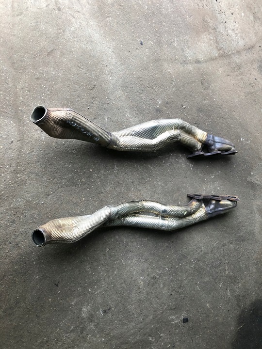 фото №8, Audi s6 c6 5.2 v10 tłumnik коллектор выпускной