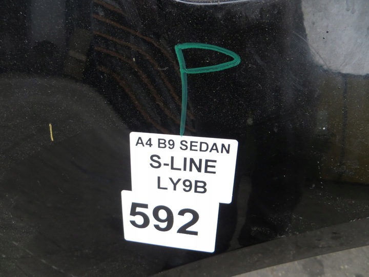 фото №6, Audi a4 b9 sedan крило чверть права зад задня 14-