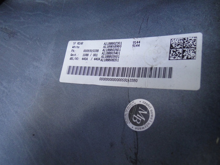 фото №14, Mercedes cla 118 w118 бампер задний pts amg a1188859601 a1188802301 144