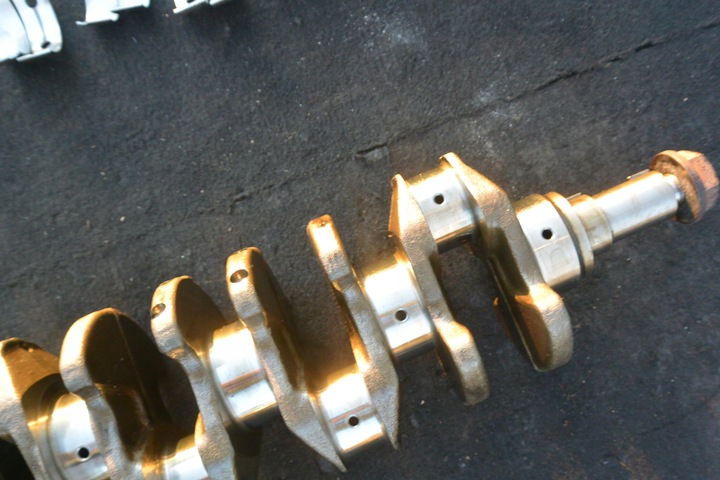 фото №10, Nissan patrol y61 zd30 3.0 wał колінчастий вкладиші номінал комплект 110tkm bdb