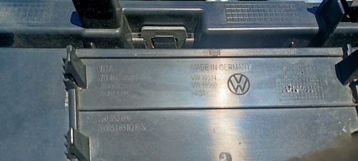 фото №8, Решітка радіатора решітка vw touareg iii 3 18-22rok 760853653b