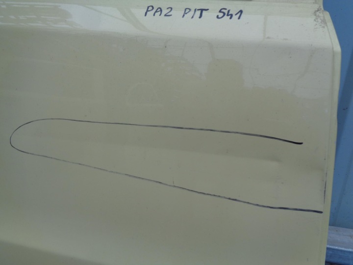фото №9, Дверь fiat panda 2 ii 03-12r. задние правые код 541