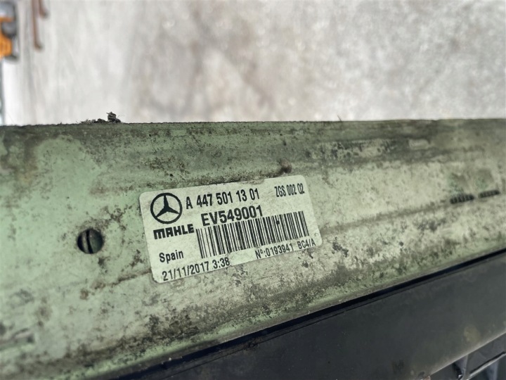 фото №10, Комплект радіатор вентилятор mercedes vito w447 w 447 2.2 cdi rwd 14-19r