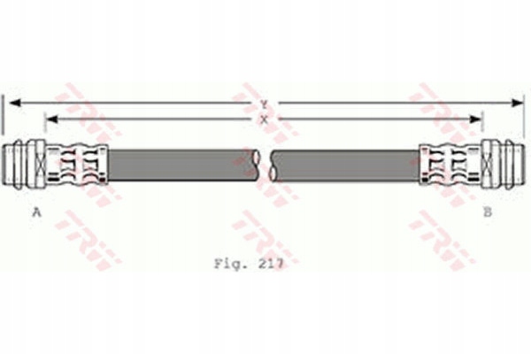фото №13, Trw pha341 шланг гальмівний гнучкий