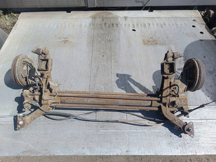 фото №1, Балка вісь підвішування зад xsara picasso i барабани