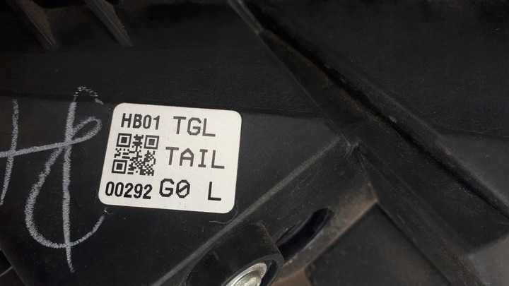 фото №7, Honda civic x 2017- hb лампа левая задняя eur
