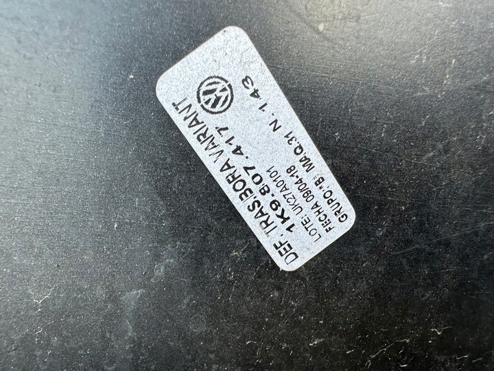 фото №11, Бампер зад задний vw golf v 5 vi 6 универсал 1k9 1k9807417 вариант полный оригинал