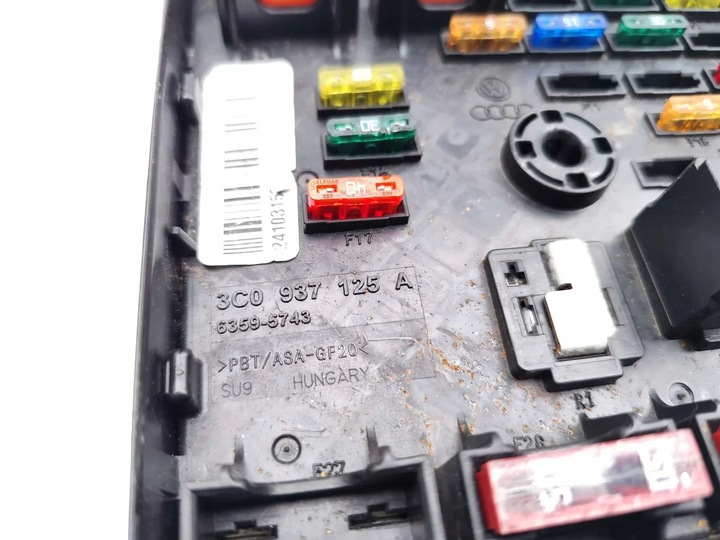 фото №7, Vw sharan коробка предохранителей / комплект 2.0 tdi дизель 103kw 140 hp