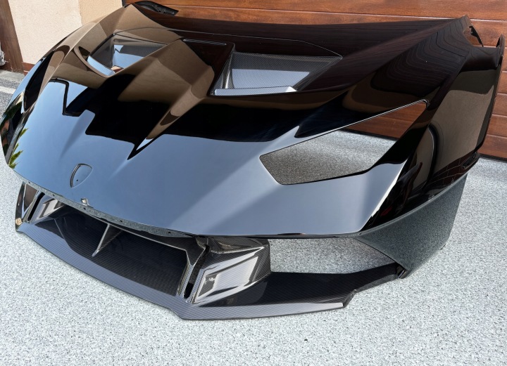 фото №10, Lamborghini huracan sto 4t3 капот бампер bonnet бампер оригінальна