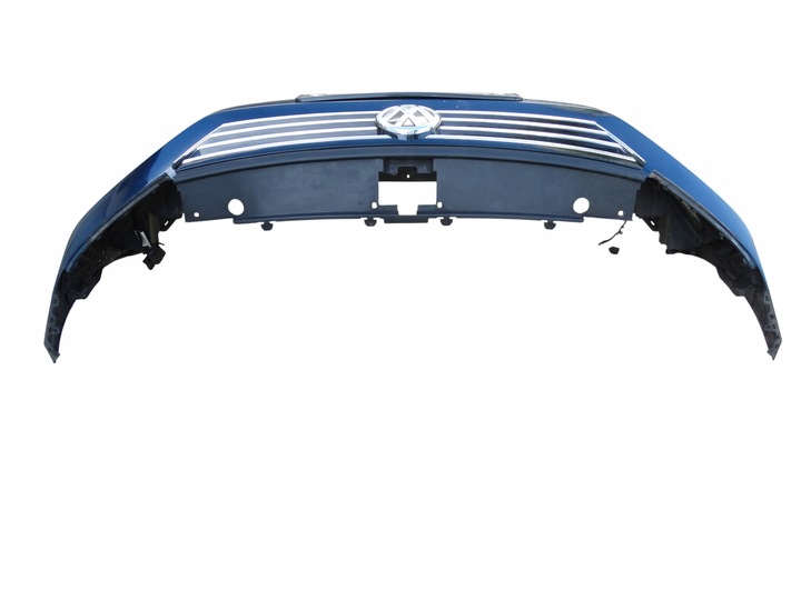 фото №9, Комплектний бампер переднє перед решітка радіатора vw passat b8 2014-2019 lh5x темно-синій