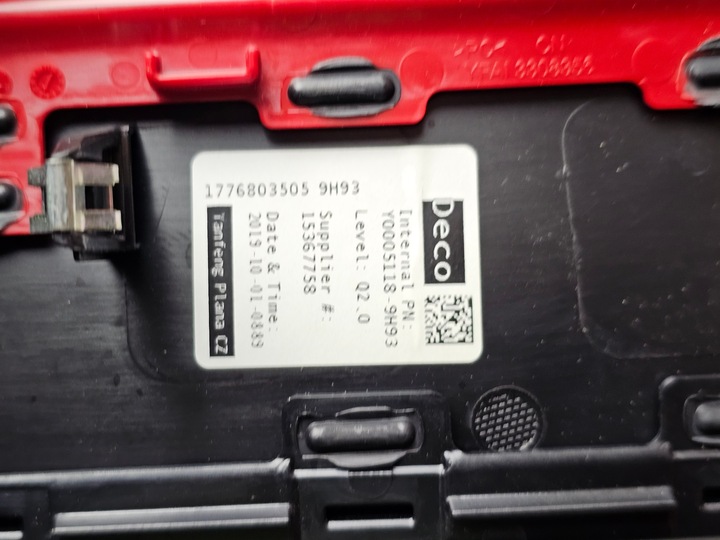 фото №12, Планка dekor панели консоли решётка воздуховод воздуховод mercedes w177 w118